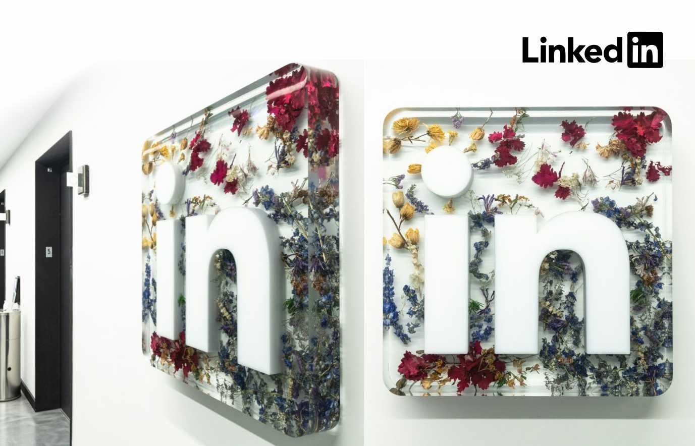 LinkedIn Chicago — logotipo customizado