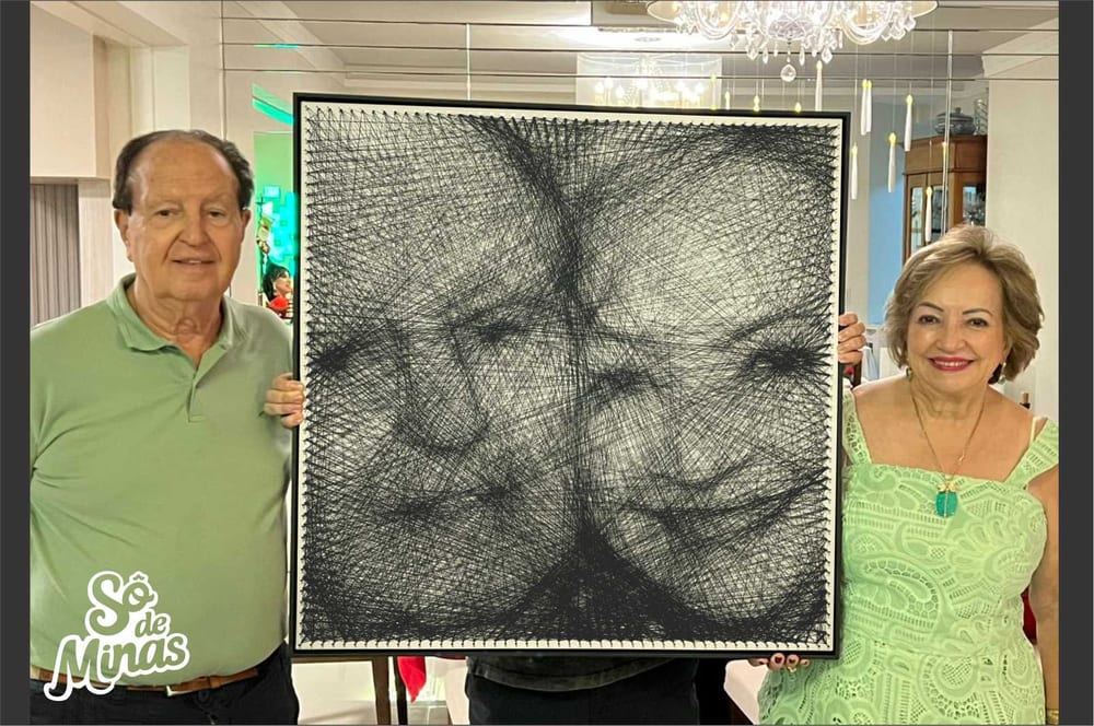 Quadro Sô de Minas — presente afetivo
